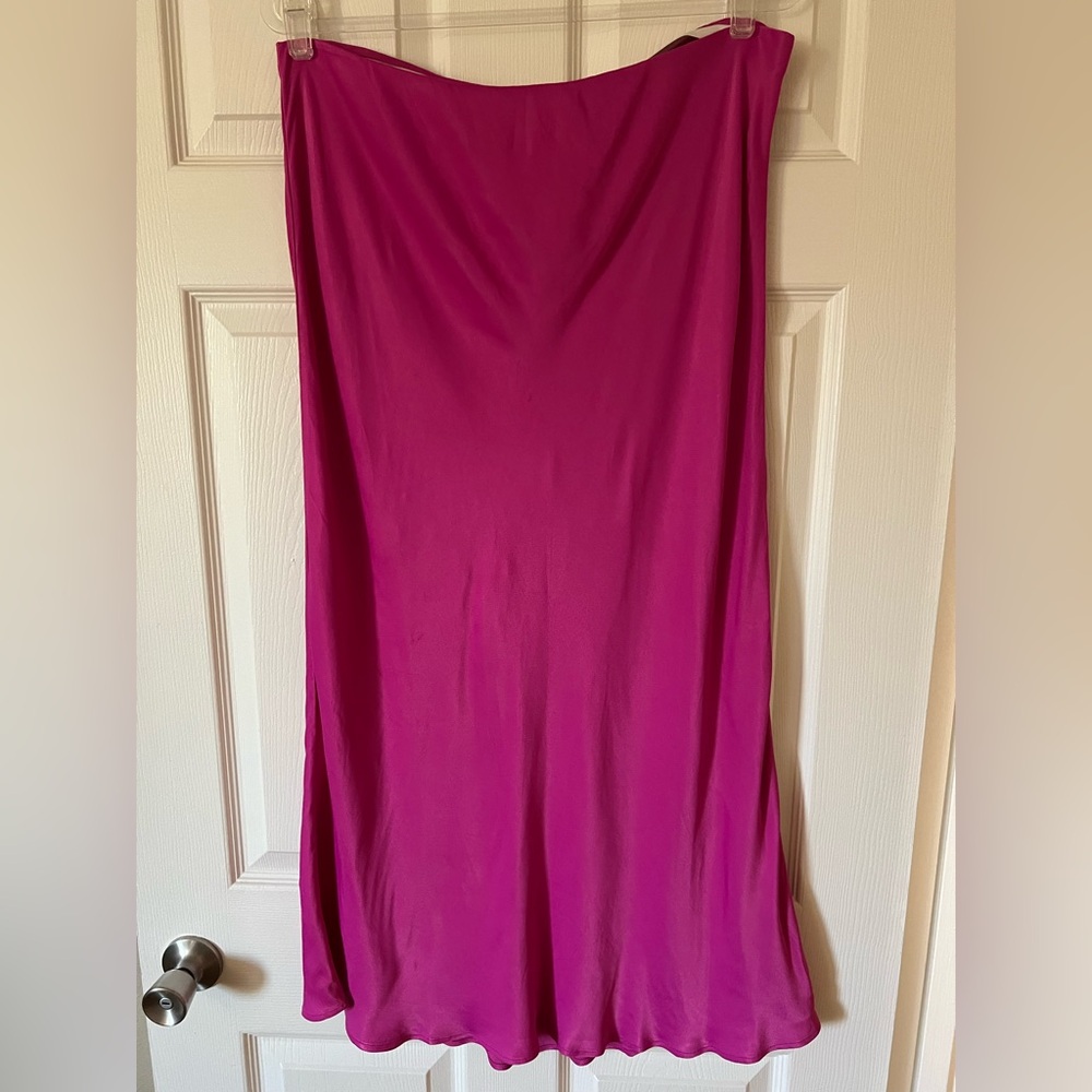 Anthropologie Tilda Midi Slip Skirt - Picture 5 of 6